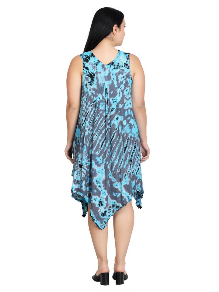 Assorted Colors Fairytale Bottom Tie Dye Dress 422142FT for wholesale on Faire2