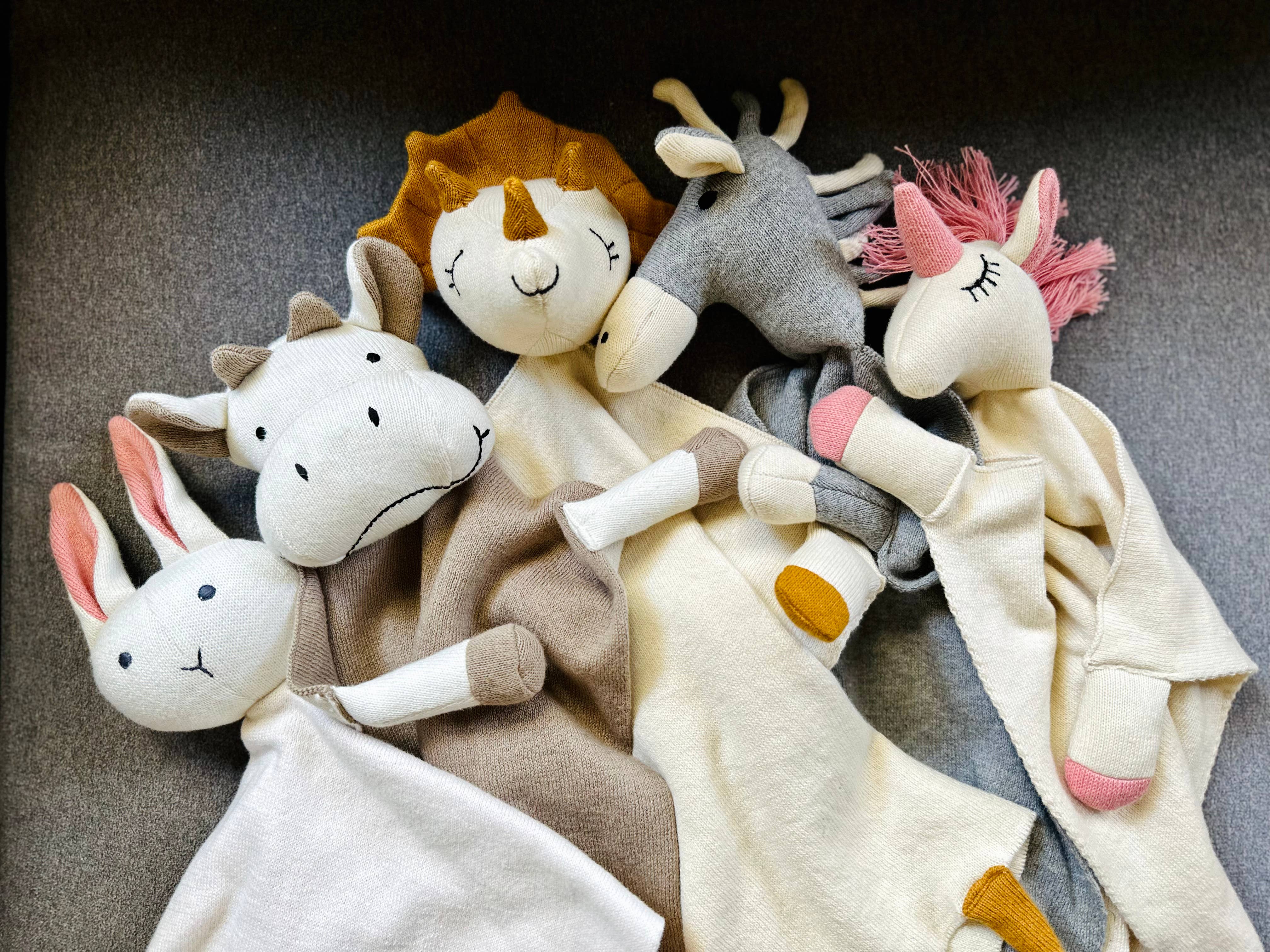 Viverano Organics – Engroshandel Hyggetæppe - Baby – Bunny økologisk babykrammetæppe i blød strik8