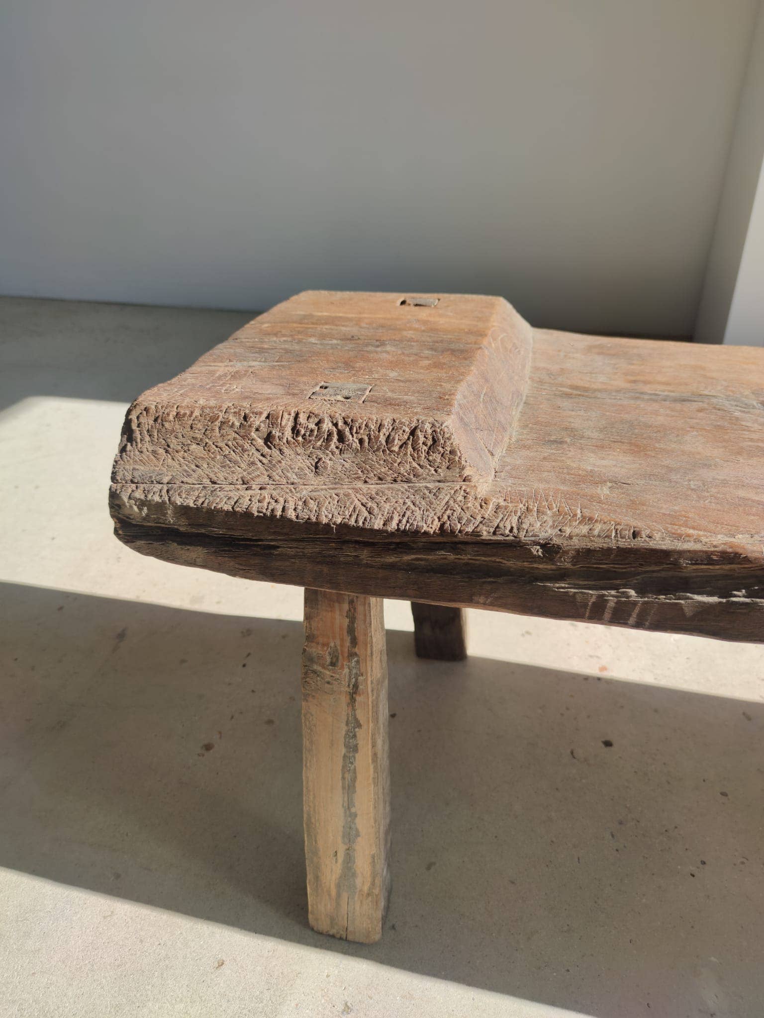 Office Objets - Wholesale Bench - Very large antique teak bench H:50cm L:2m0639