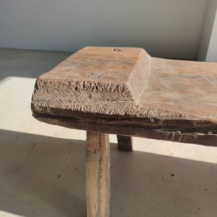 Office Objets - Wholesale Bench - Very large antique teak bench H:50cm L:2m0639