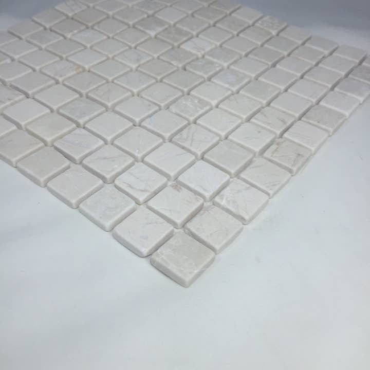 12 x 12" Marble Polished Mosaic Tiles for Backsplash, Shower Walls, Bathroom Floors 15974 for wholesale by FIXTUREDISPLAYS
