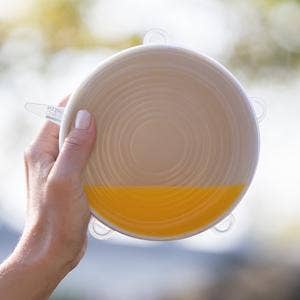 Green Island – Großhandel Verpackung/Beutel zur Aufbewahrung von Lebensmitteln – Green Island Silikon-Stretchdeckel, 6er-Set in verschiedenen Größen1