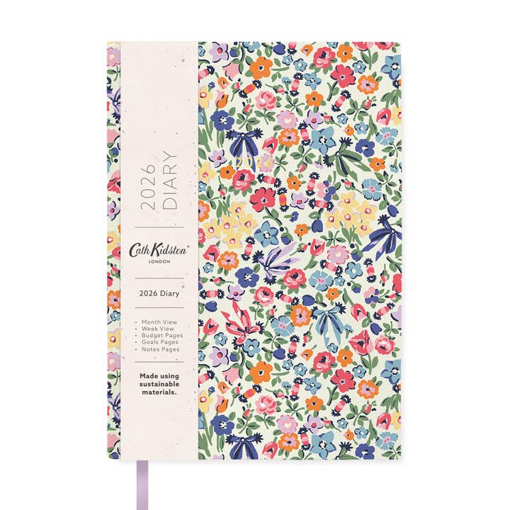 2026 Floral Ditsy Diary (A5) (12629) for wholesale by Ohh Deer UK + EU