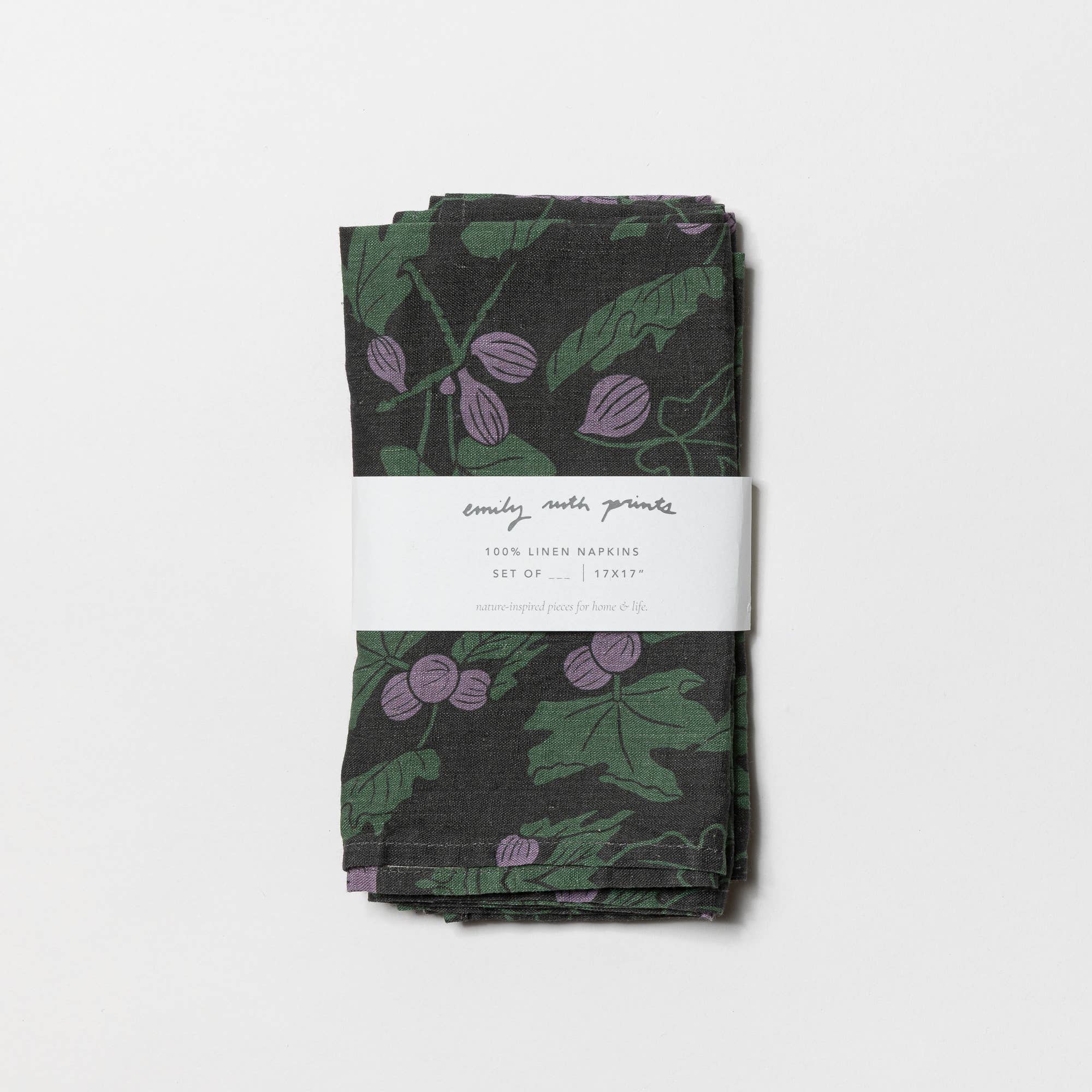 emily ruth prints - Wholesale Dinner & Cloth Napkin - Linen napkins (Set of 2)12