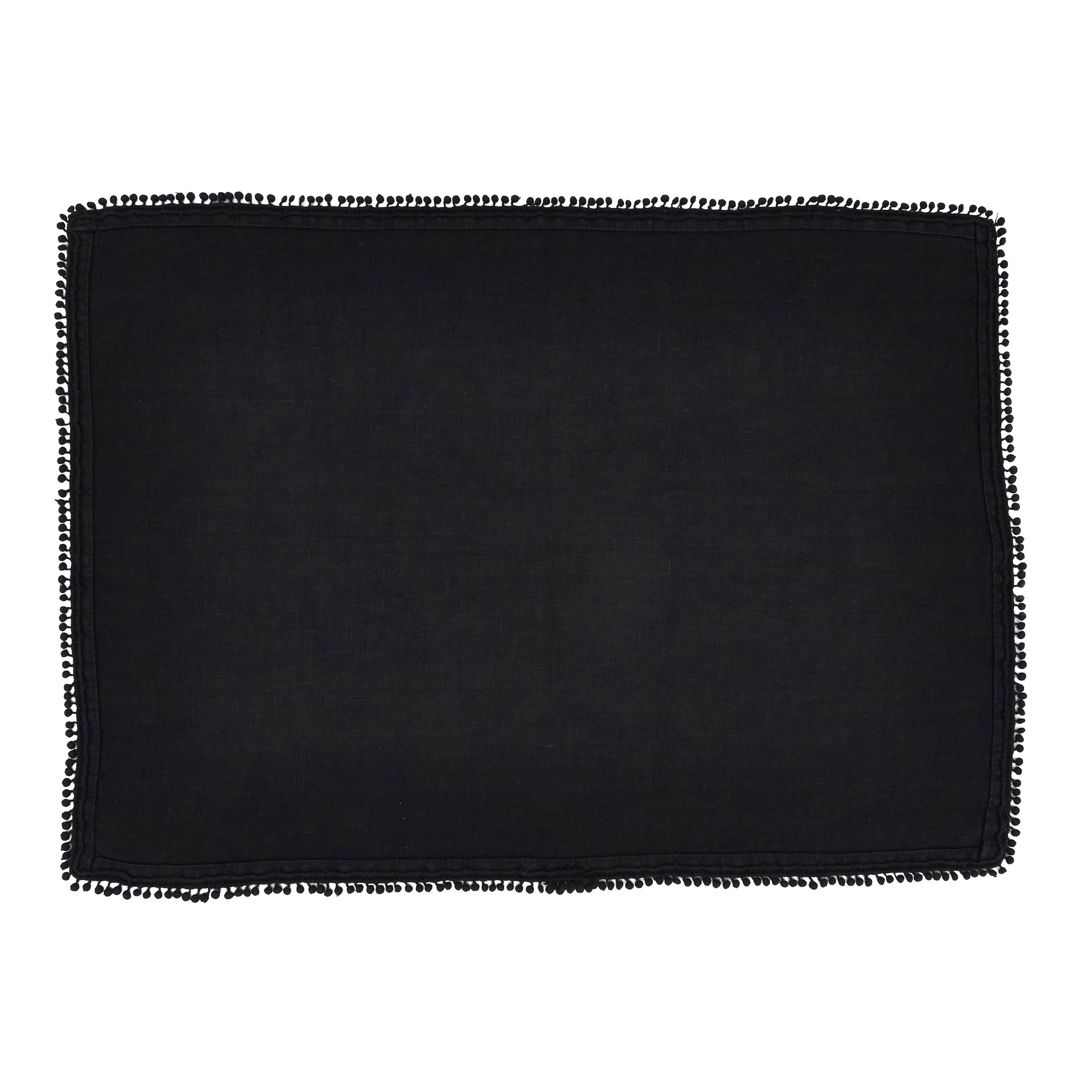 Saro Lifestyle – Individuais por atacado – Placemat Design Pompom3