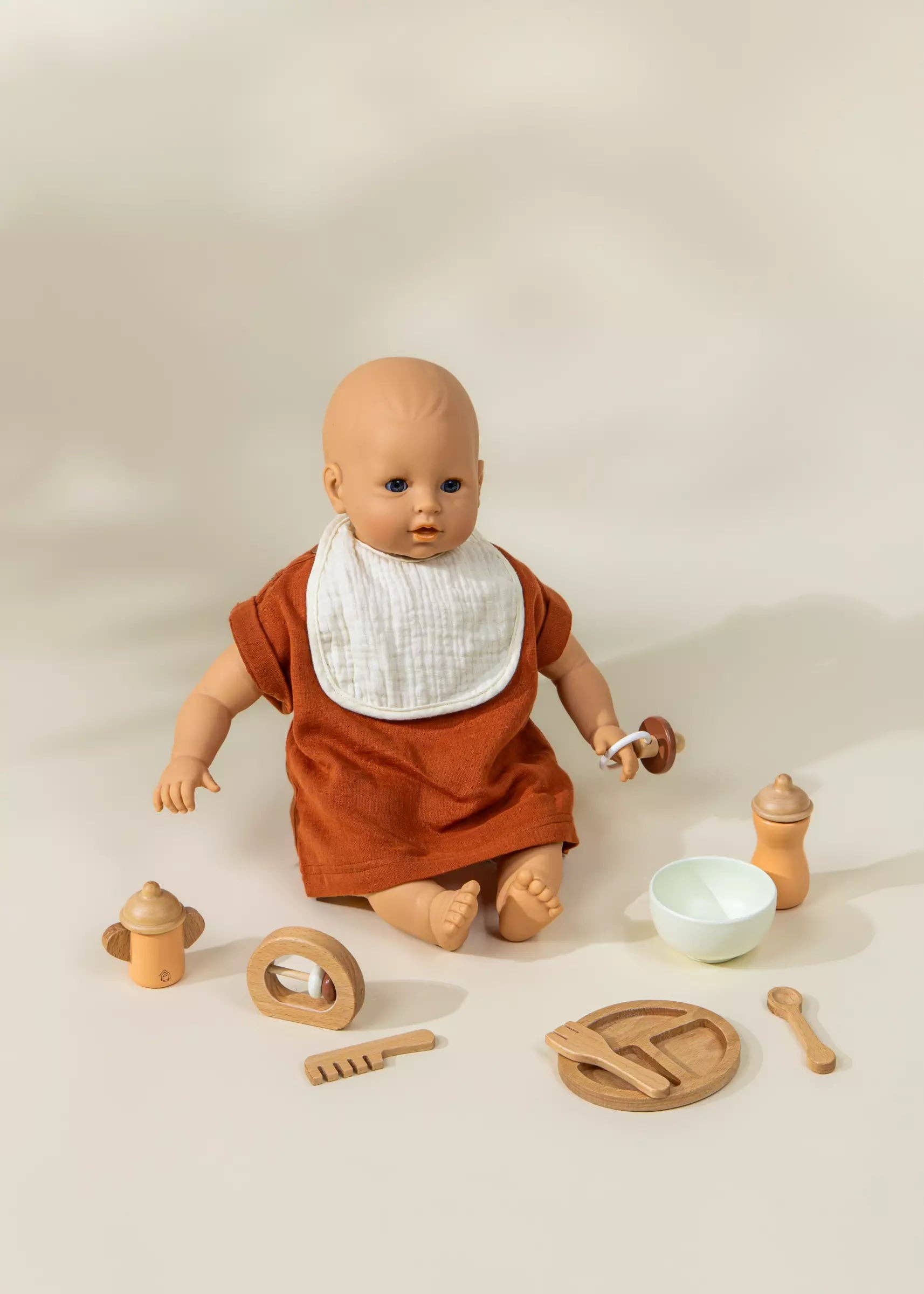 Coco Village - Wholesale Doll Accessory Kit - Kids - Doll Accessories Wooden Playset0