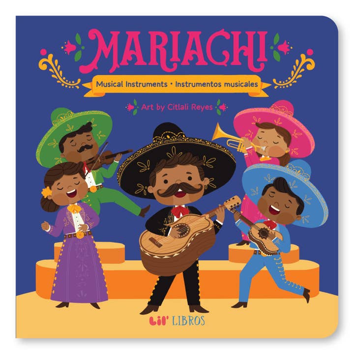 Mariachi: Musical Instruments / Instrumentos musicales (Bilingual) for wholesale by Lil' Libros ~ Bilingual Children's Books & Games