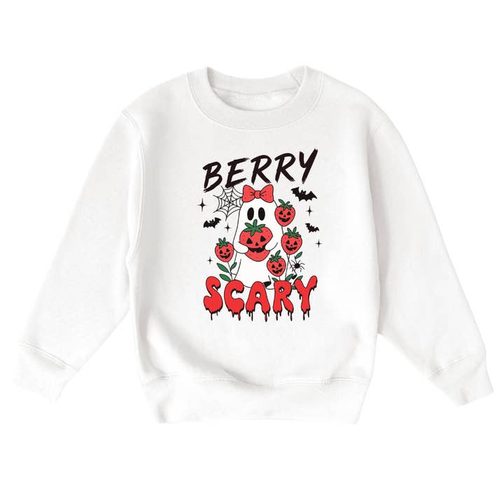 Sudadera de Halloween para Jóvenes Berry Scary para venta al por mayor de Mama and Littles Apparel