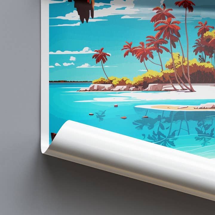 TravelzonaArt – wholesale Poster – Punta Cana Caribbean Travel Poster6
