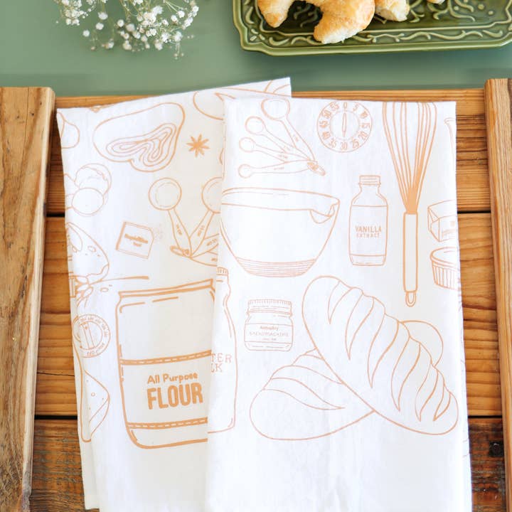Highland Ridge | Handmade Home Decor - Wholesale Tea towel - Bread Baking Tea Towel2