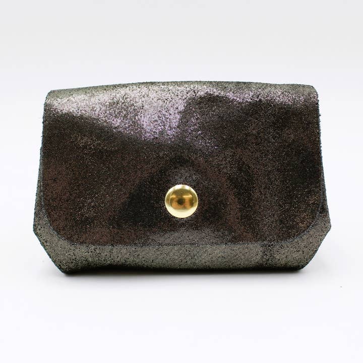 Reference Mode - Wholesale Coin Purse - Women's - Small iridescent leather coin purse0