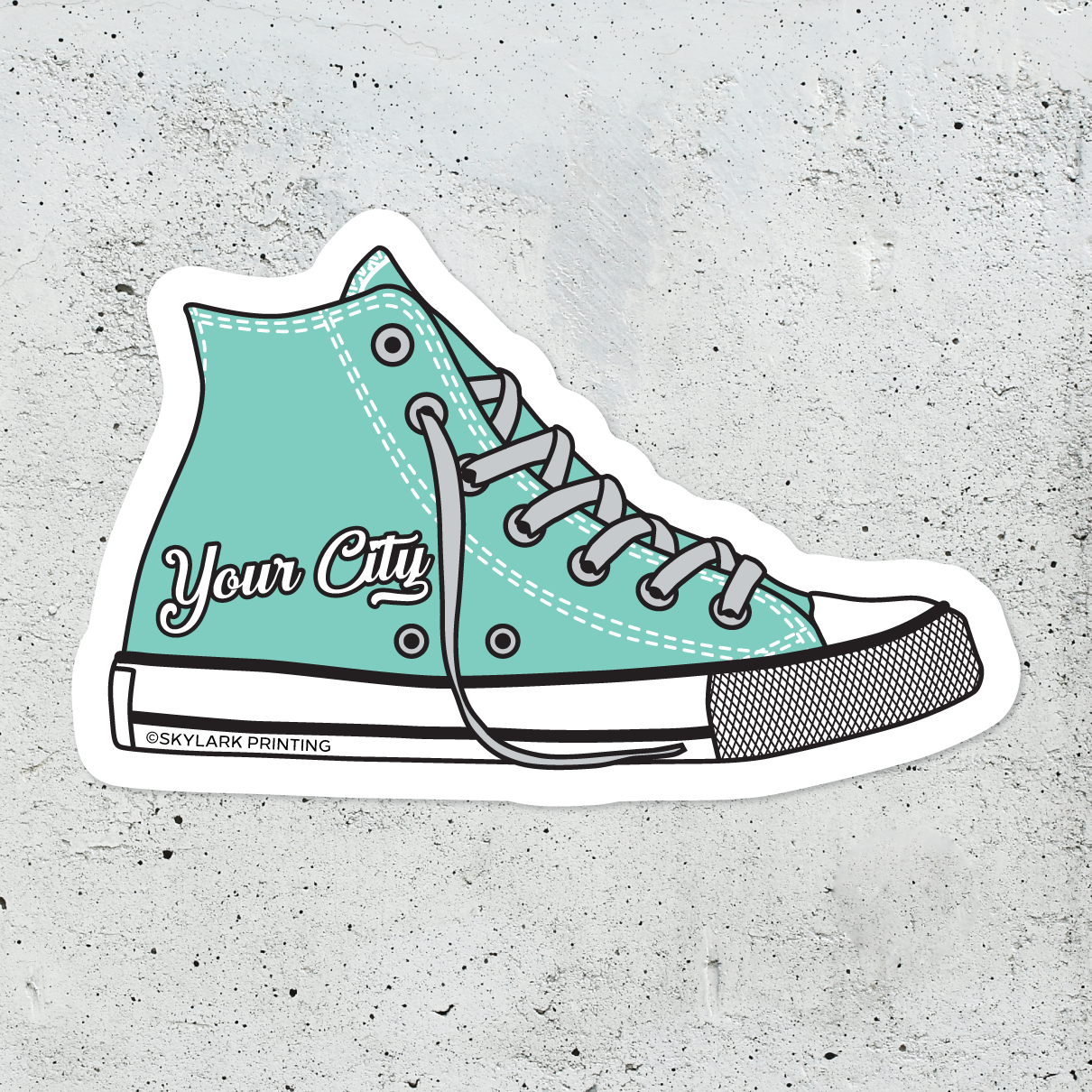 Skylark Printing - Wholesale Sticker - Custom Vintage High Top Shoe  Souvenir Sticker9