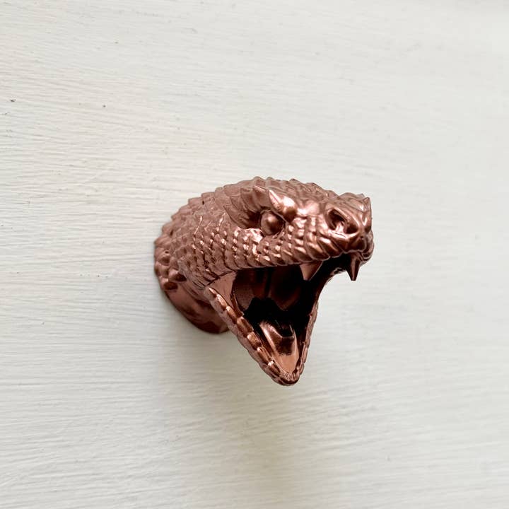 G7T6 - Wholesale Knob/Pull - Snake Serpent Cabinet Door Knobs, Gothic Door Handles Pulls7