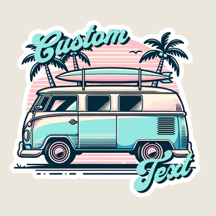 Combi VW Vintage Éclatant pour la vente par Shoreline Summit