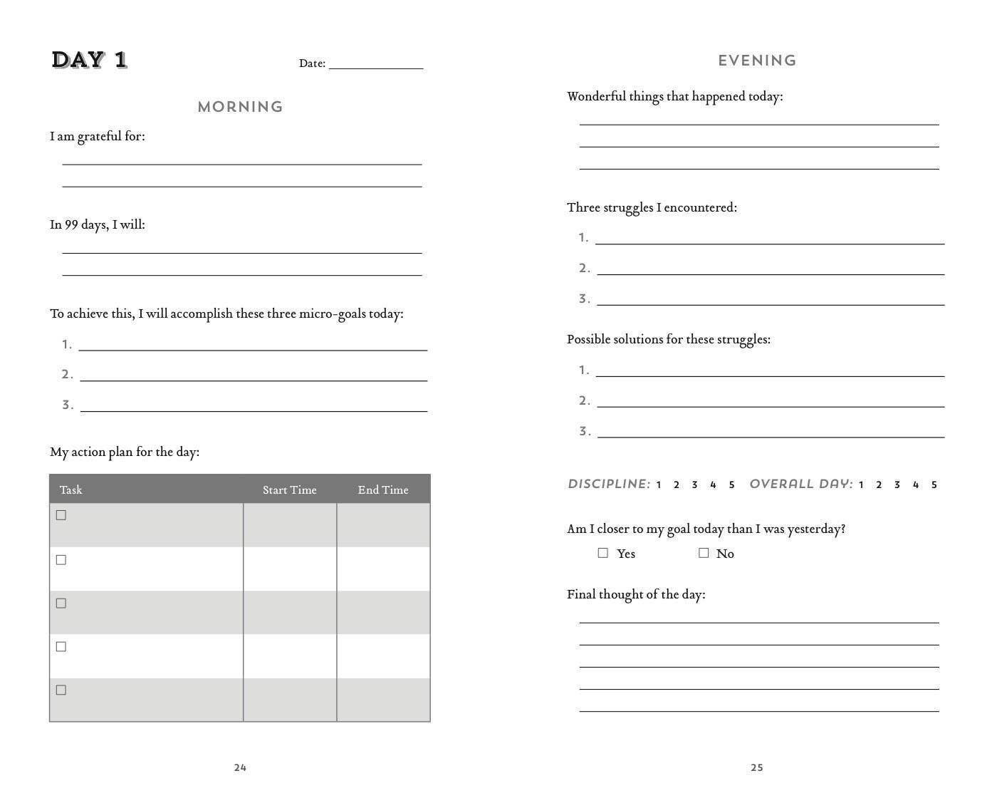 Hachette Book Group - Wholesale Journal/Diary - The 100-Day Goal Journal: Accomplish What Matters to You9