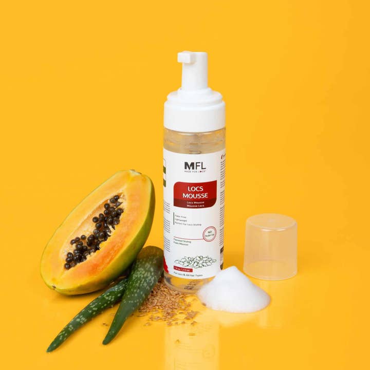 Made For Locs - Wholesale Haarstyling gel/mousse - Locs Styling lijnzaad mousse | 198 g2