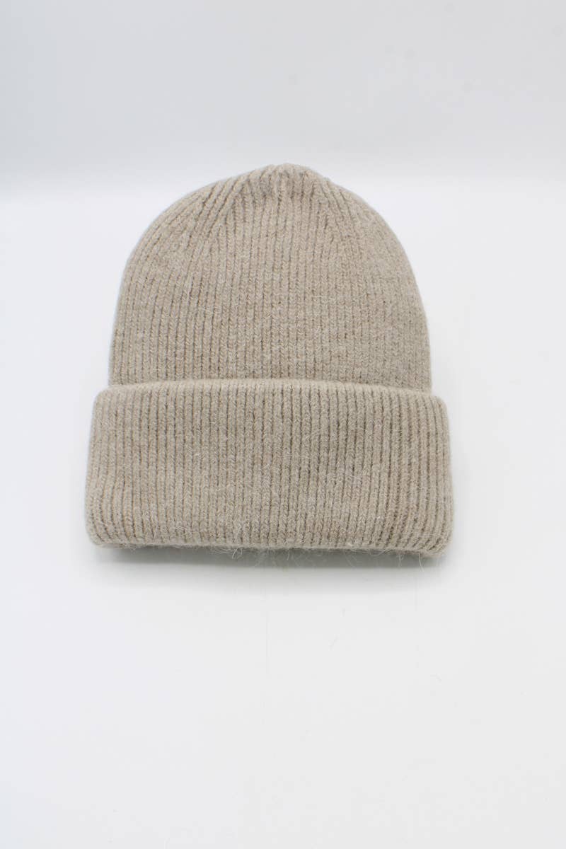 Hologramme Paris - Wholesale Beanie - Men's - Classic plain Angora hat28