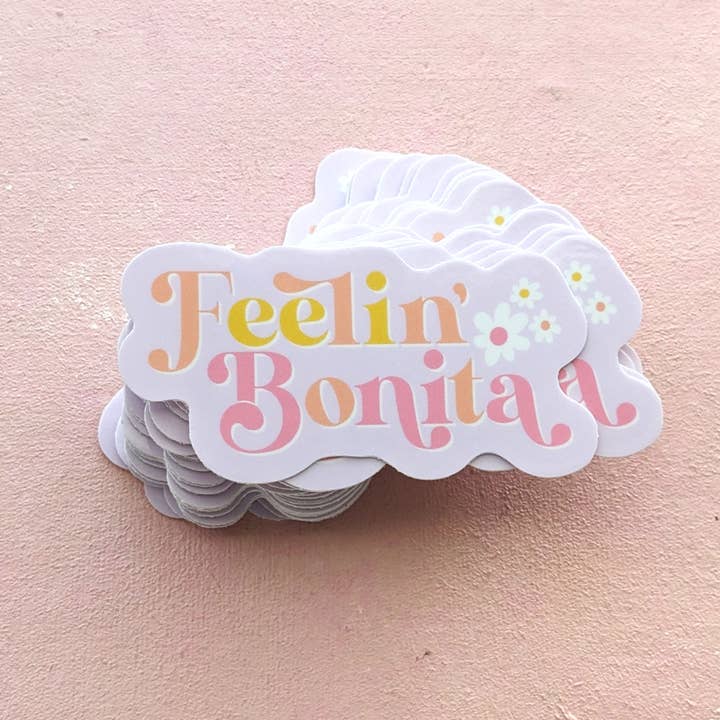 FioriBelle - Wholesale Sticker - Feelin Bonita - Spanish Affirmation Vinyl Stickers