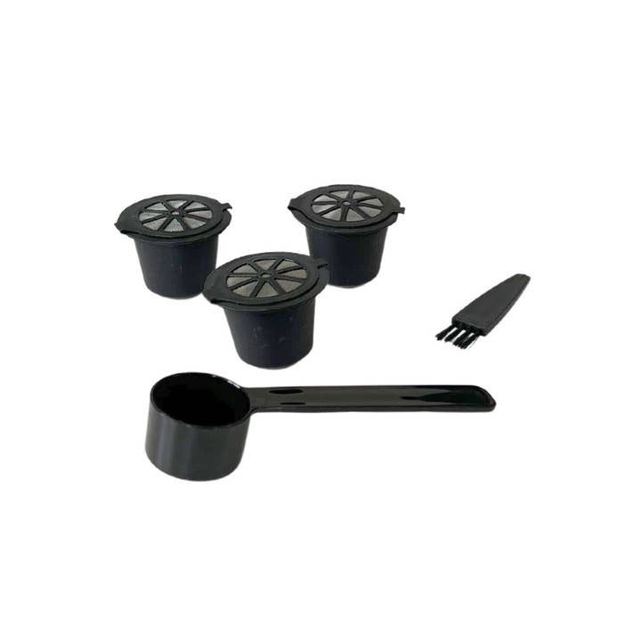 Fackelmann - Venta al por mayor Cápsulas de café - Set de 3 cápsulas de desayuno Nespresso reutilizables