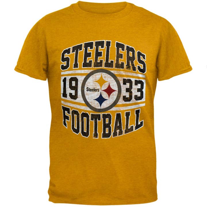 T-shirt homme avec logo inaugural des Pittsburgh Steelers pour la vente par Official Store