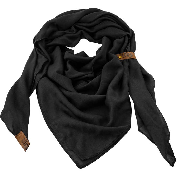 Scarf Puk Black för wholesale av LOT83