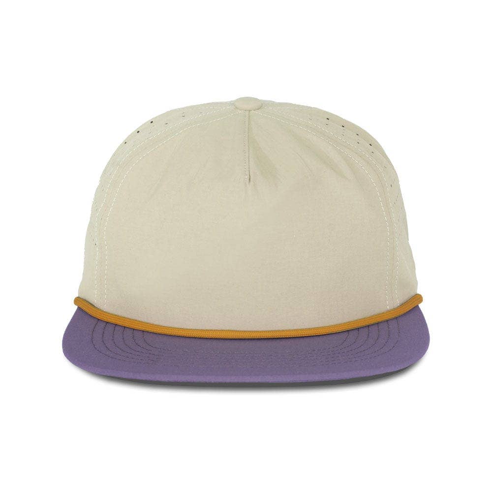 Wild Bills Blanks - Wholesale Flat Brim Cap - Unisex - RIVER | Aloe & Purple12