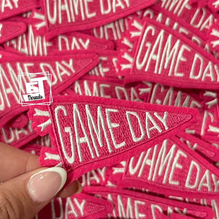 6j Threads LLC - Wholesale Patch - Game Day Pennants....Cap Patches17
