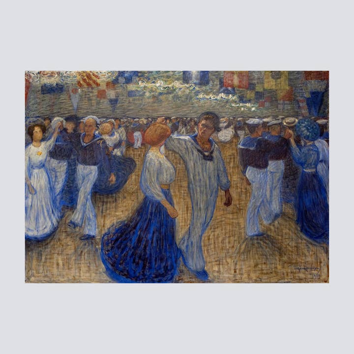 Ballo del marinaio (1909) di Eugène Jansson Stampa d'arte per la vendita all'ingrosso da parte di Milisima Studio