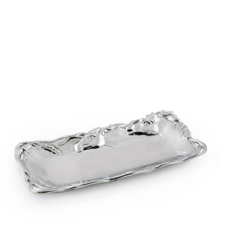 Horse Bread Tray 6x12 for wholesale by Arthur Court