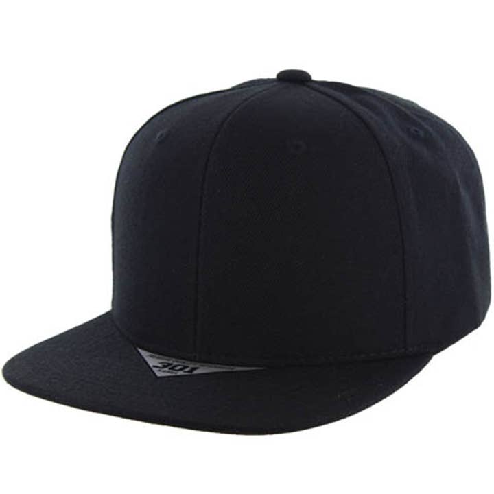 Zion Brand – Boné - Unissexo por atacado – BRANCO 6 PAINÉIS ACRÍLICO FLAT BILL SNAPBACK CAP7