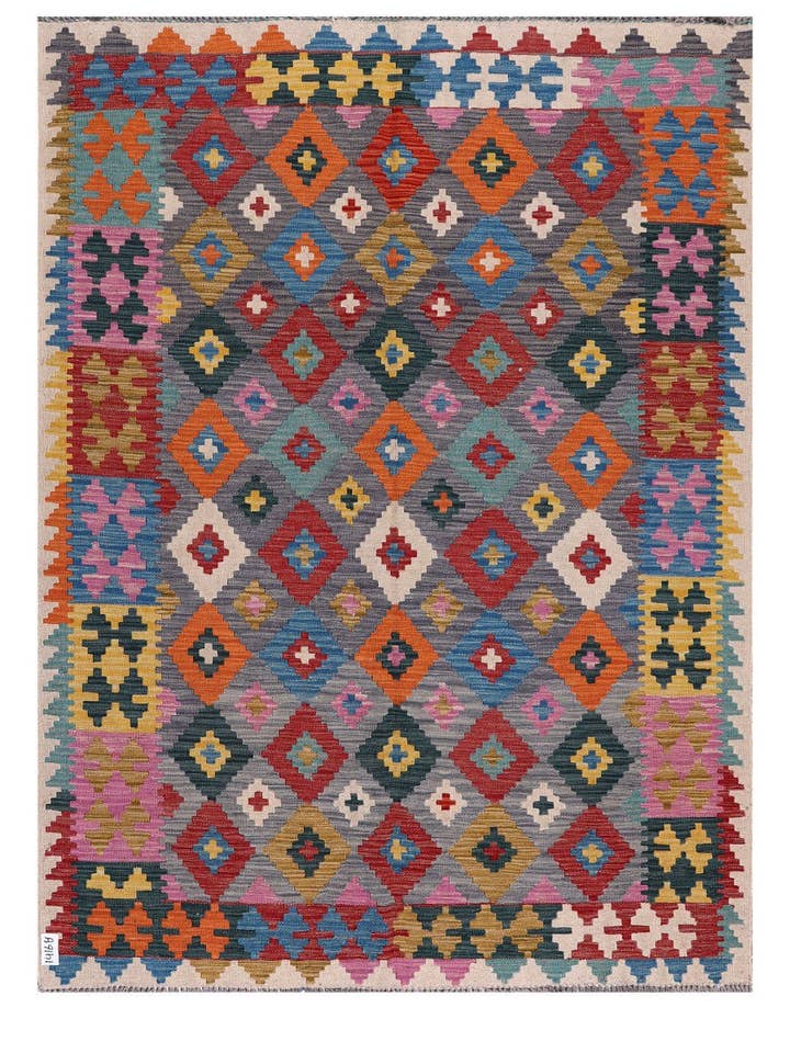 Maimana Afghanistan Kilim Rug - 201 x151 cm for wholesale by Imaco Rugs