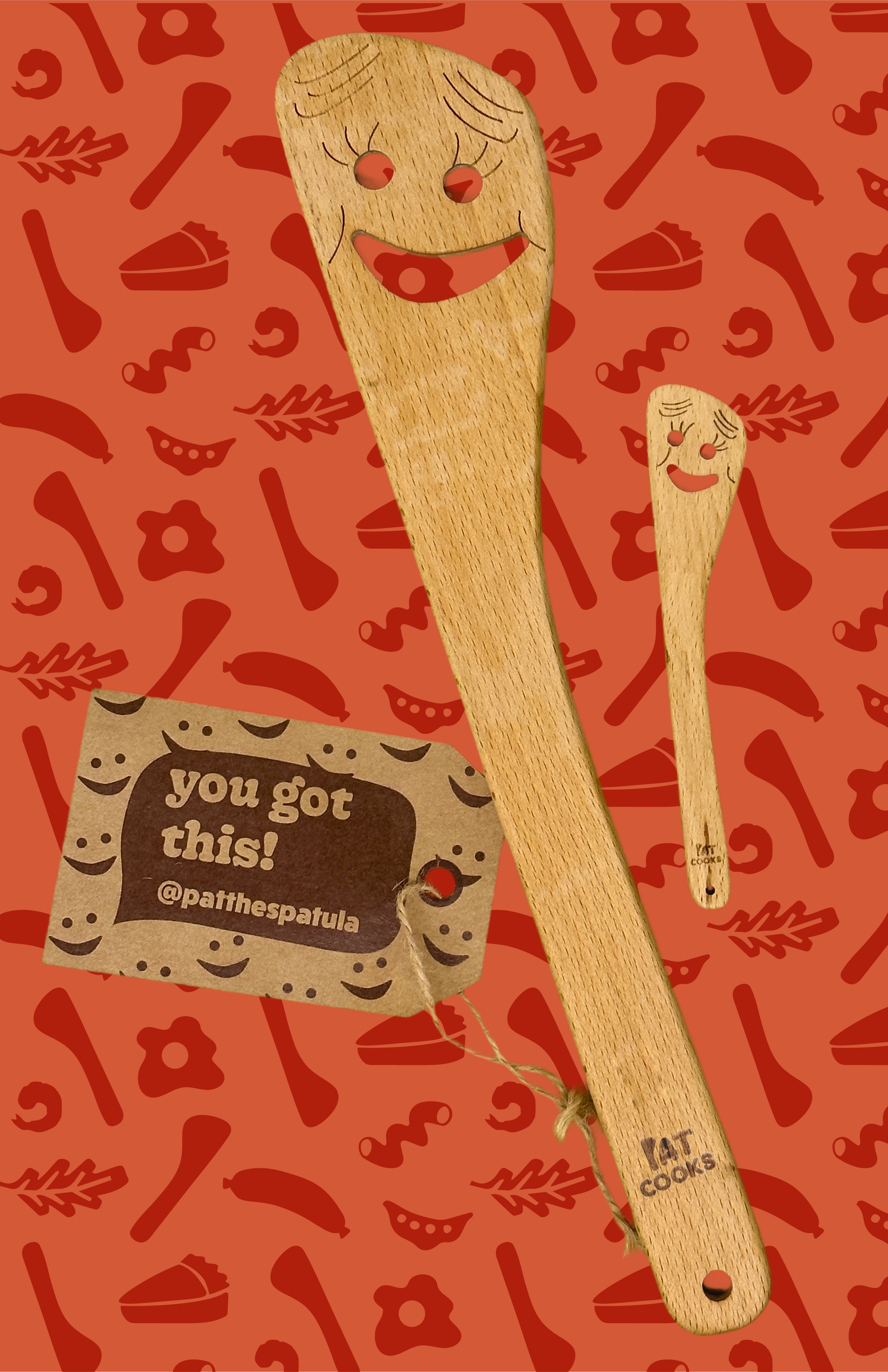 Pat Cooks - Wholesale Spatula/Turner - Pat the Spatula3