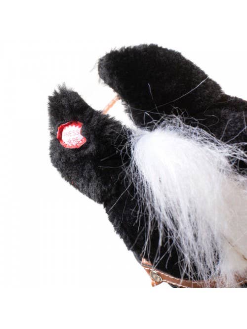KALID MEDIEVAL - Vendita all'ingrosso Peluche - Bambini e neonati - Cavallo morbido in peluche Softik nero - ST3411