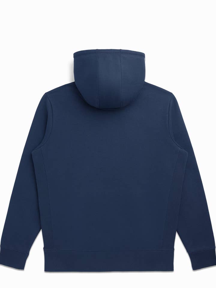 Organic Cotton Hoodie, Navy 1028 for wholesale by Perruzo