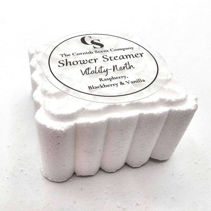 Vitality shower steamer - mood enhancing for wholesale by The Cornish Scent Company