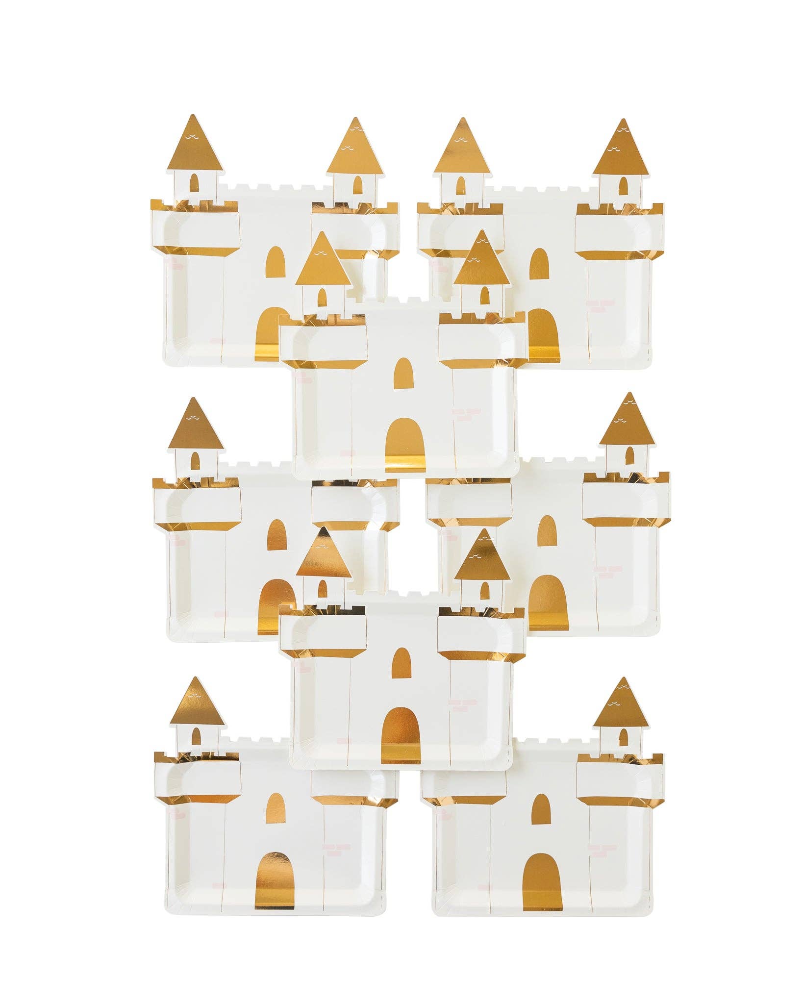 My Mind’s Eye - Wholesale Disposable Plate - PRC841 -  Princess Castle Shaped Plate3