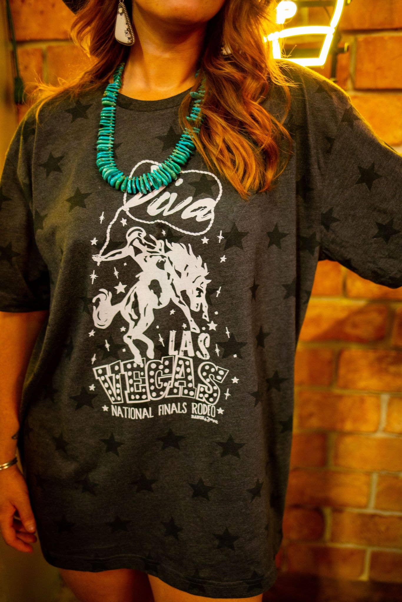 code star Viva Las Vegas NFR Graphic T-Shirt for wholesale on Faire1