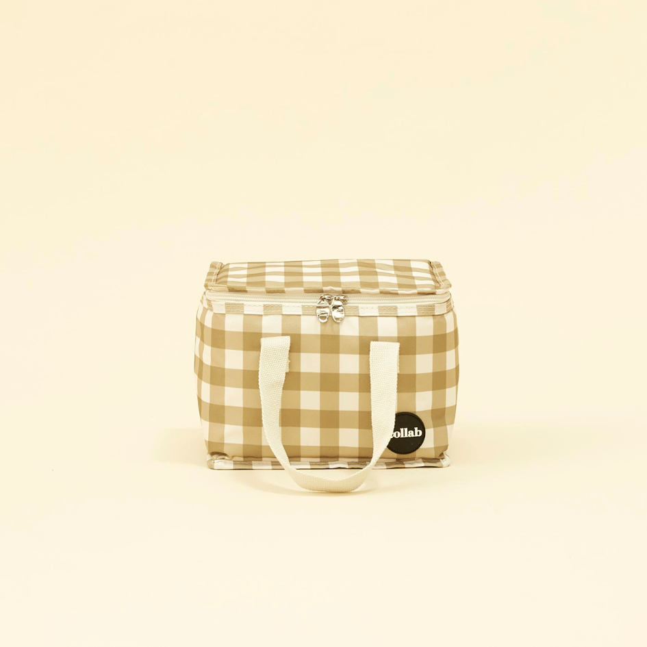 Kollab - Wholesale Lunch bag/box - Lunch Box Olive Check1