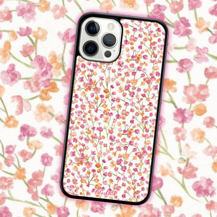 Blush Tech - Wholesale Phone Case - Women's - Pink Posy2
