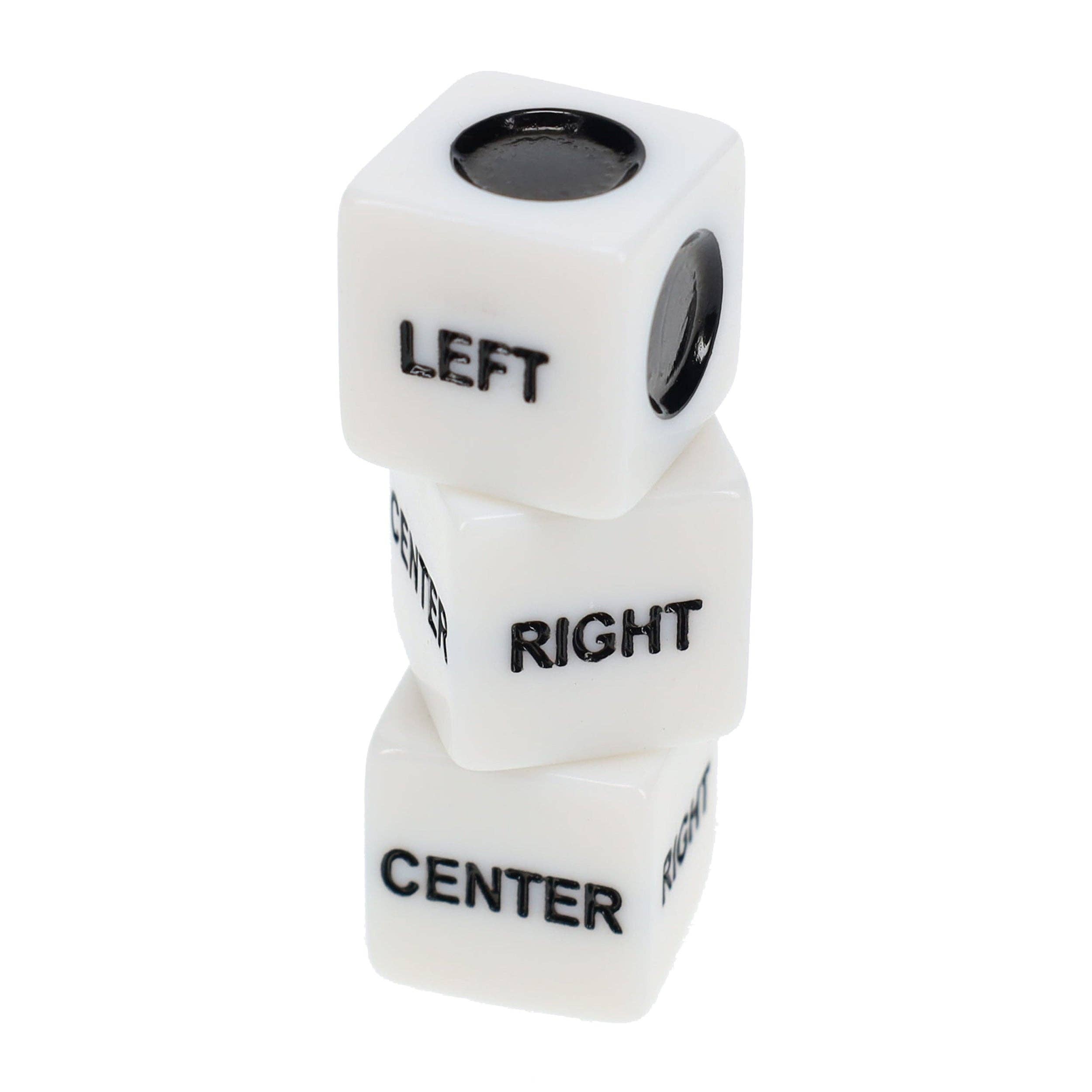 Wood Expressions - Wholesale Dice - Left, Right, Center Dice Game6