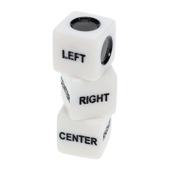 Wood Expressions - Wholesale Dice - Left, Right, Center Dice Game6
