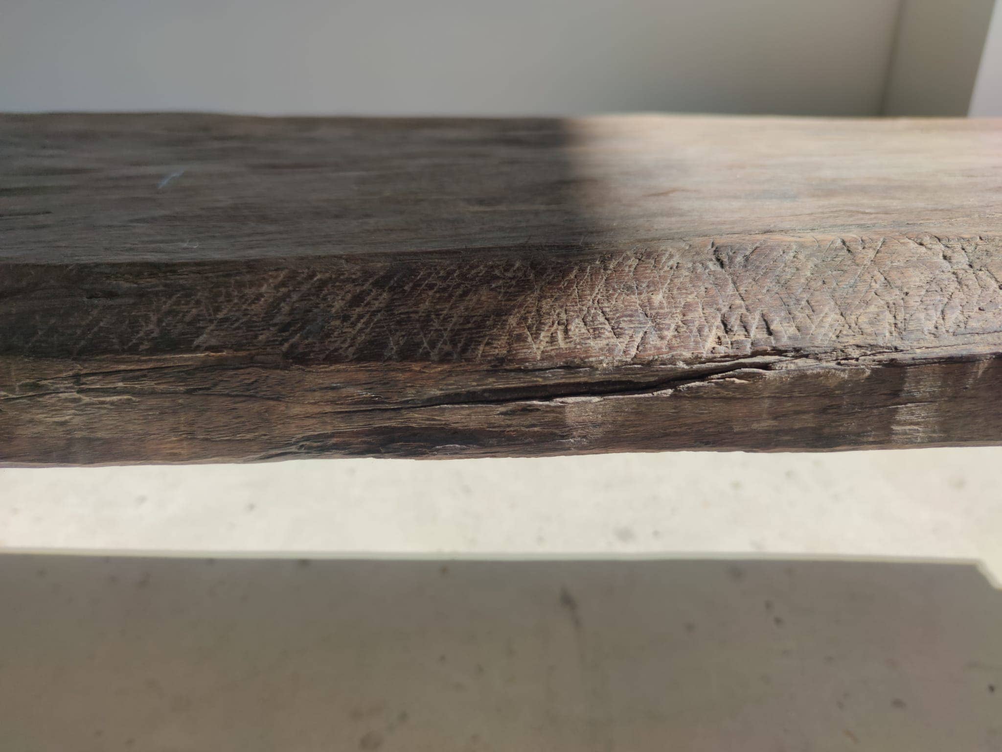 Office Objets - Wholesale Bench - Very large antique teak bench H:50cm L:2m0656