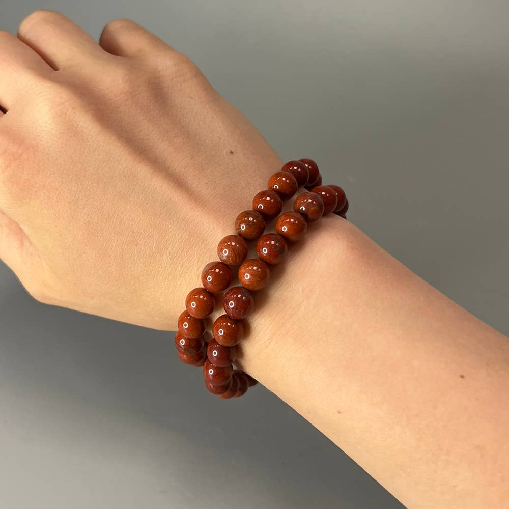 VIE - Venta al por mayor Pulsera de cuentas - Pulsera de cristal de 8 mm41