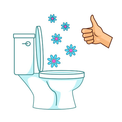 Flushie Pre Toilet Spray - Vente Désodorisant pour toilettes - Flushie Pré Toilette Spray-Assortiment 4 Paquet-Agrumes, Lavande, Lin, non parfumé 1oz3