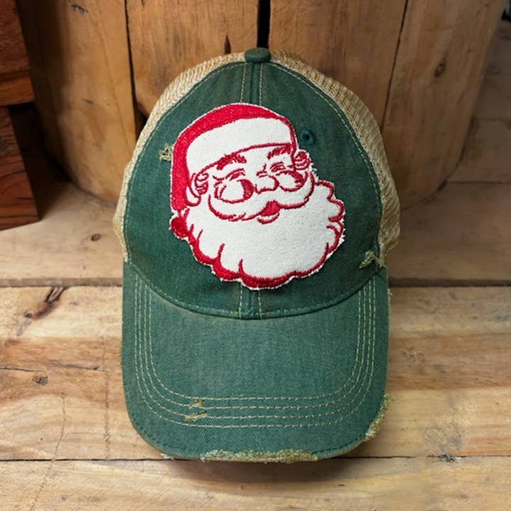 Santa hat for wholesale by The Goat Stock