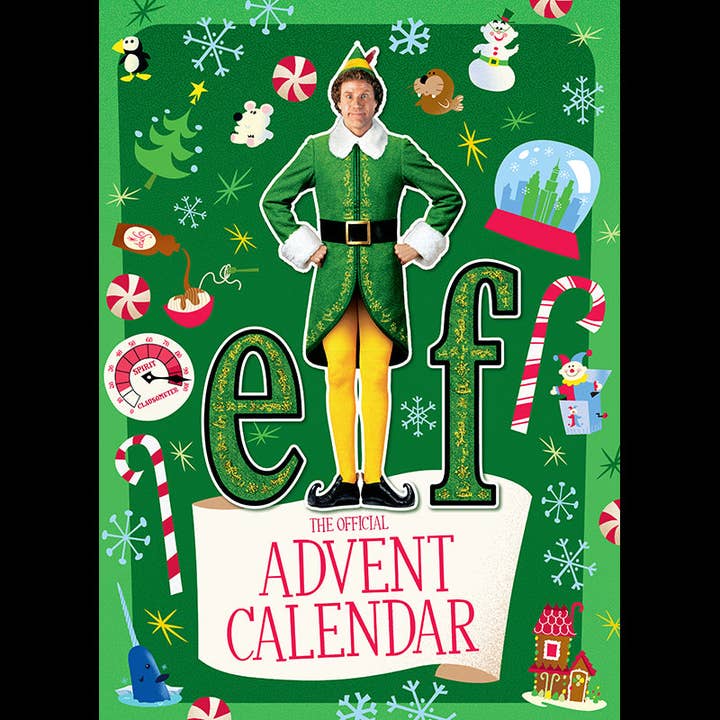 Insight Editions - Wholesale Advent Calendar - Elf: The Official Advent Calendar (25 exclusive ELF gifts!)
