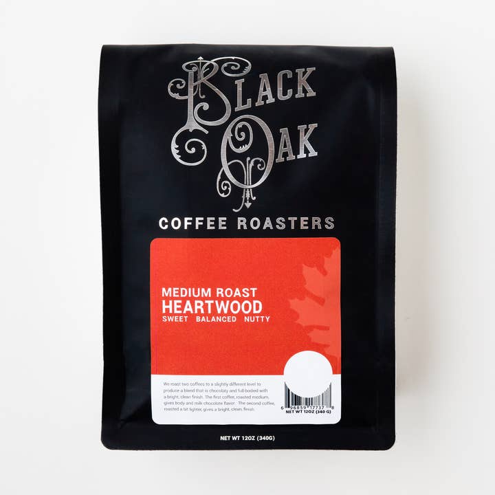 Cerne médio assado por atacado de Black Oak Coffee Roasters