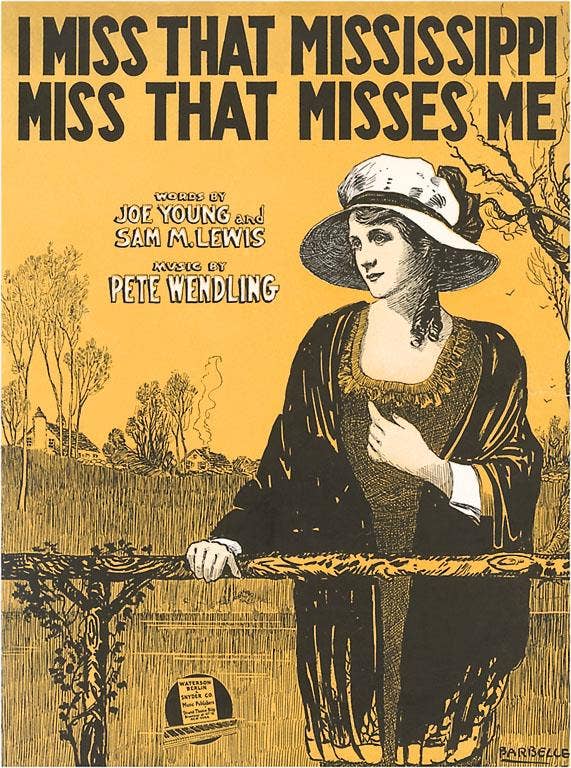 Found Image Press - Wholesale Magnet - Magnet MP-170 I Miss that Mississippi Miss that Misses Me0