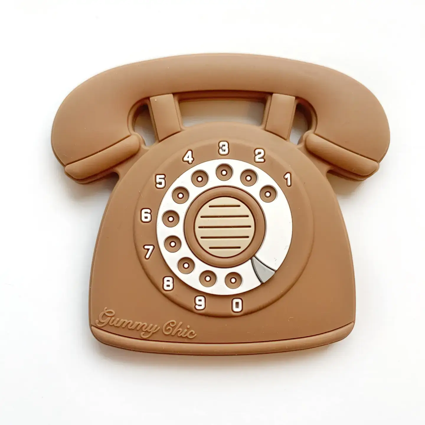 Gummy Chic - Wholesale Bijtring - Baby - Vintage telefoon bijtspeeltje voor tandjes krijgende baby's - Leuk babycadeau3