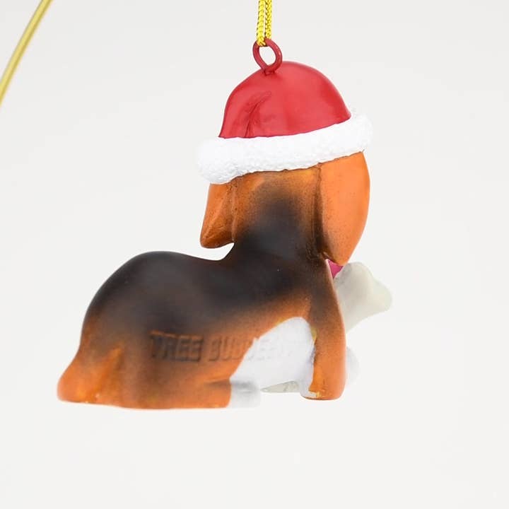 Tree Buddees – Ornamento por atacado – Primeiro enfeite de Natal do filhote de cachorro - Beagle5